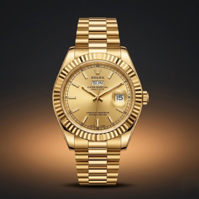 Rolex Quartz Movement Stainless Steel Analog Watch for Men